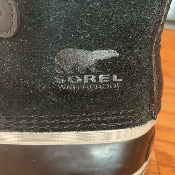 NWT Sorel Black Fur-Lined Winter Boots - Picture 5 of 7